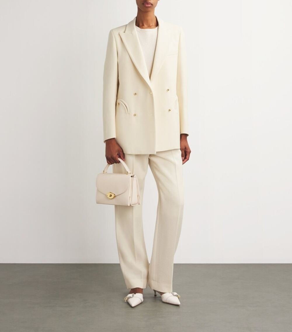 NWT Blaze Milano Everyday Blazer Resolute Cream Size III